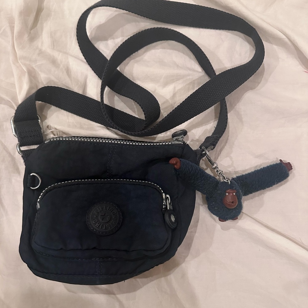 Kipling Navy Blue Minibag Crossbody